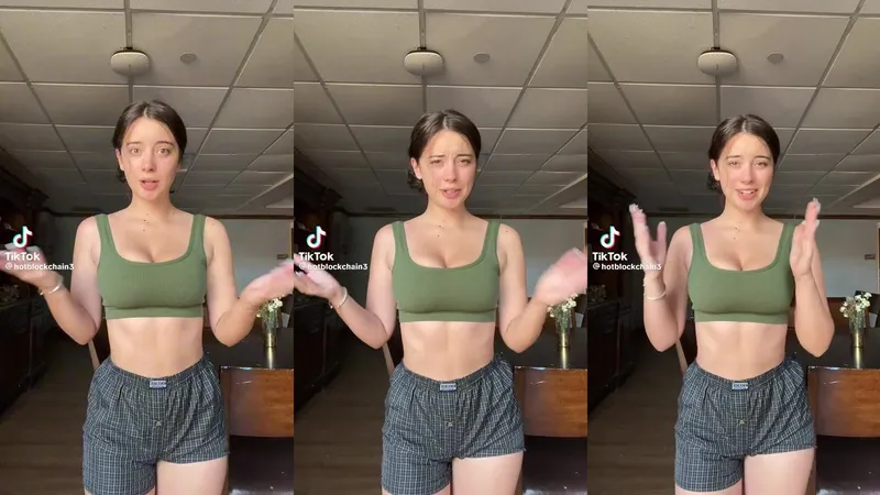 BigTitsHotblockchain stars in leaked nude porn video teasing her massive tits