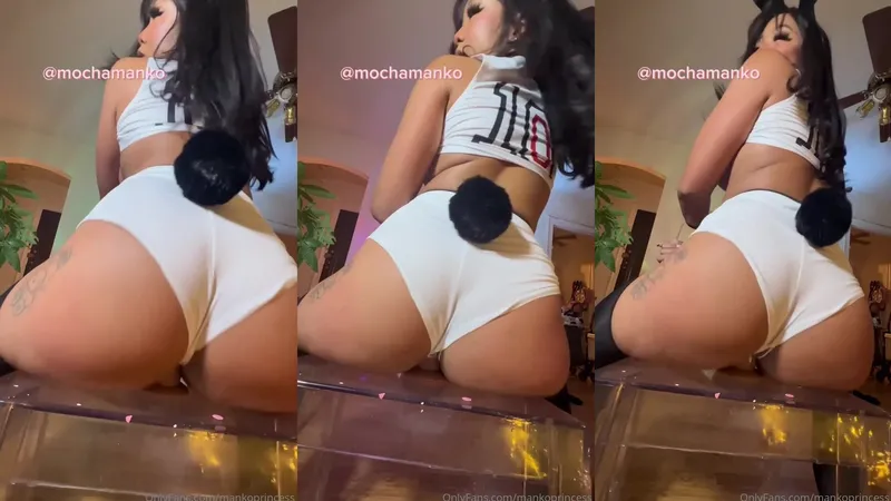Mankoprincess Teases in Leaked Asian Pics Video