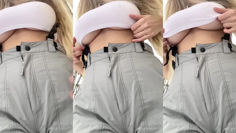 Sierra Lisabeth Teases Her Fake Tits in Leaked Nude Video