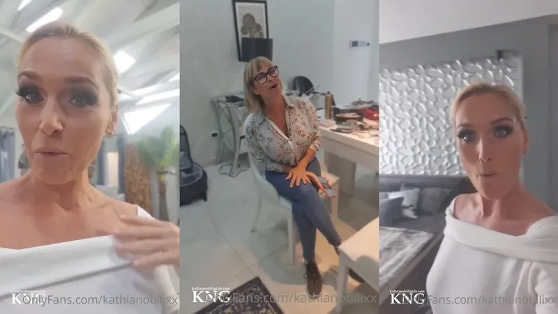 Kathia Nobili Teases with Naughty Cam Play in Steamy Czech Video