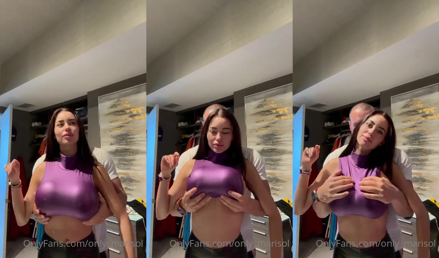 Marisol Yotta Teases her massive tits in Exclusive OnlyFans nude leak video