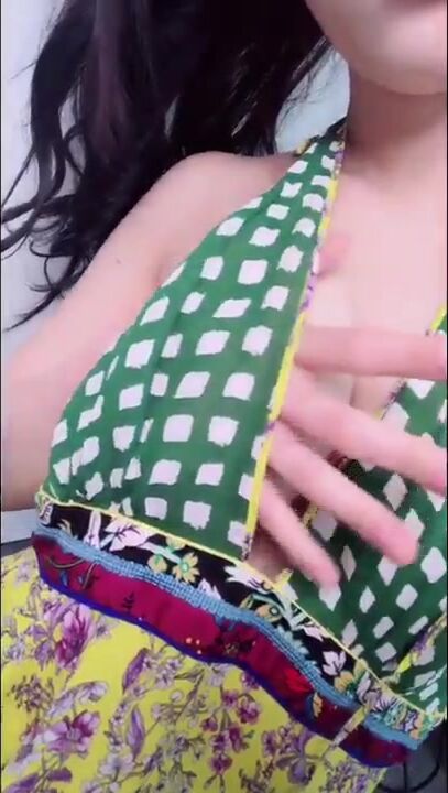 Eri Kitami Teases Her Tight Ass in Ripped Jeans Cam Video