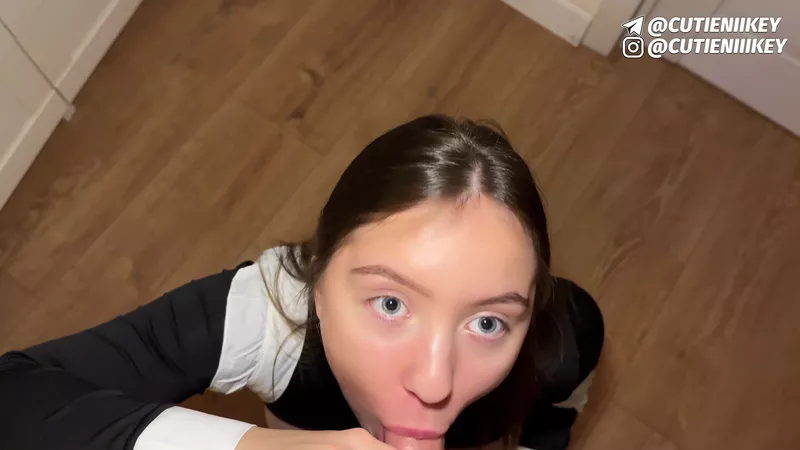 The Hotel Cleaner Didn't Expect Someone to Get Behind Her and Fuck Her