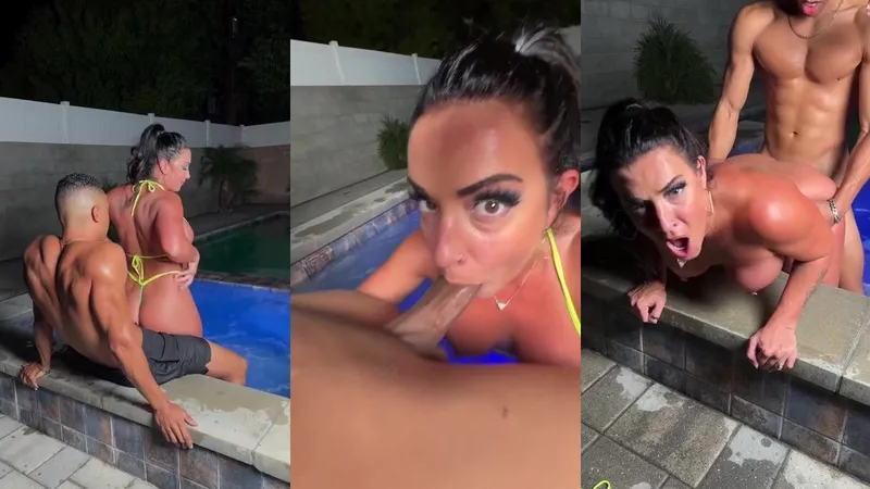 Courtney Tillia Teases and Gets Pounded in the Hot Tub Video