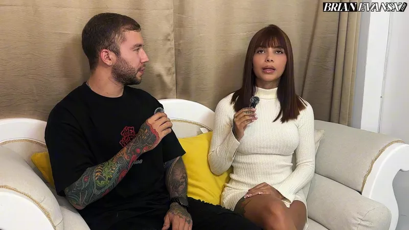 Athenea Rose Is a Slim Sexy Colombian with a Beautiful Face and Cute Pussy - Brian Evansx