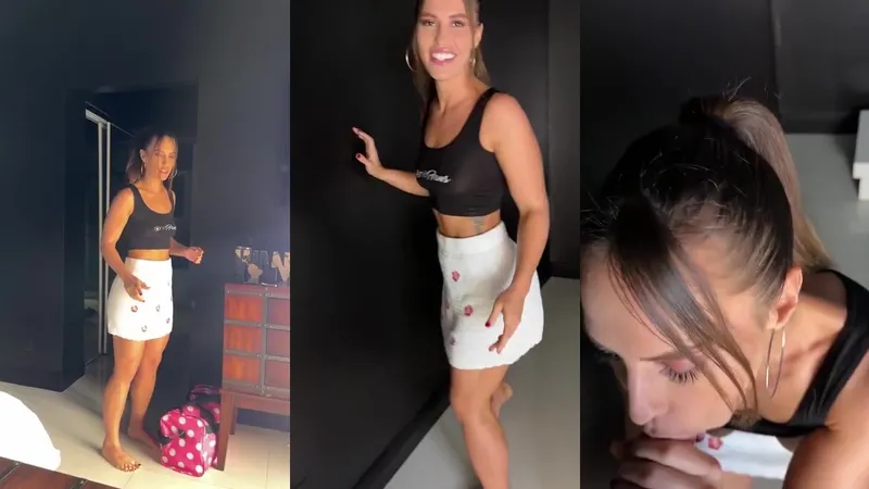 Kelsi Monroe Teases With POV Blowjob And Swallows In Action Packed Video