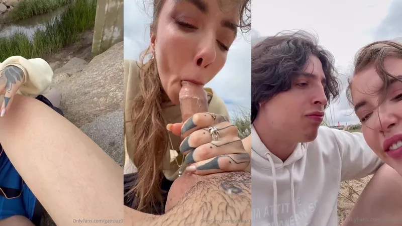 Eden Ivy Teases in POV Outdoor Cock Worship Video With Gattouz0