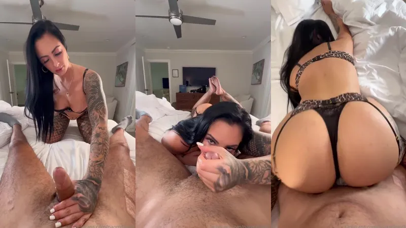 Naomi Foxx Teases in POV Doggystyle Creampie Video