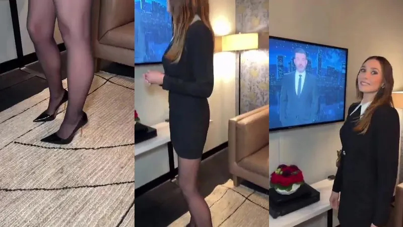 Elizabeth Olsen Teases In Naughty Leaked Pics Exclusive Video