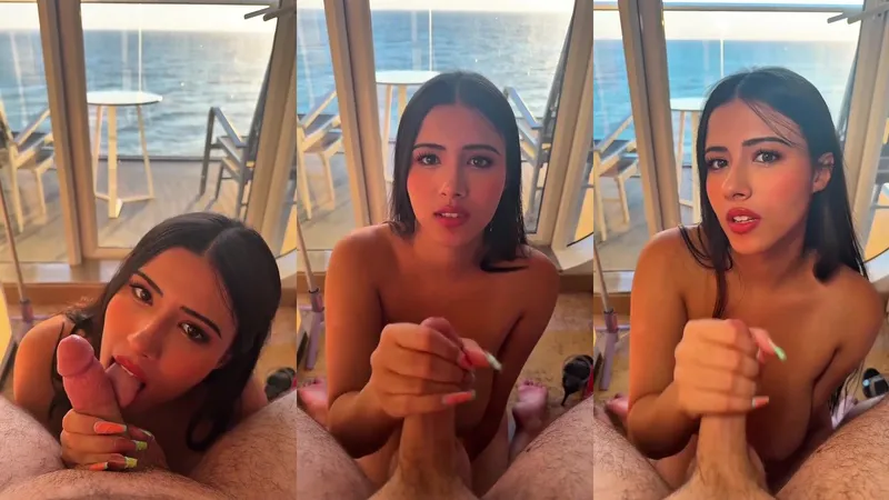 Strawberrytabby Beach House Cock-Tease Blowjob Onlyfans Video