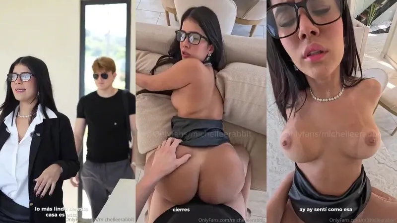 Michelle Rabbit Teases Her Client's Dick in This Wild Ride Video