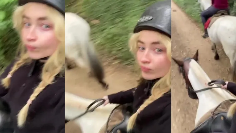 Sabrina Carpenter Naughty Instagram Leaks Exposed in Steamy Video