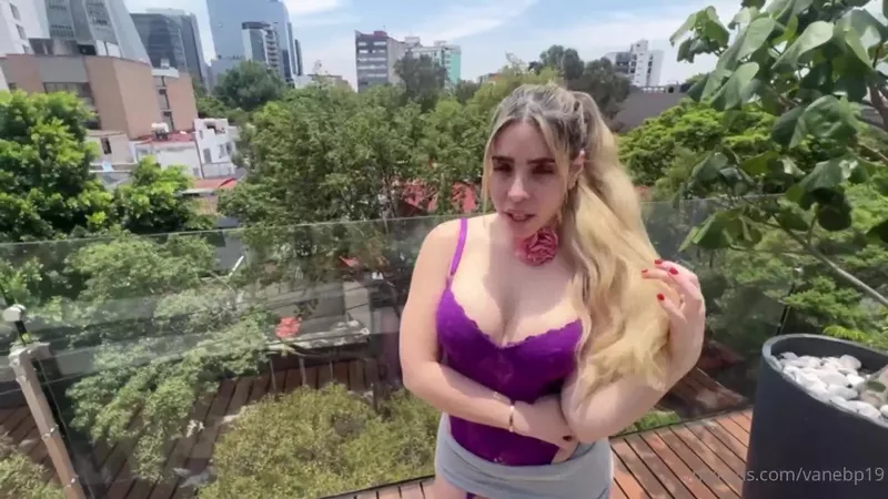 Vanessa Bohorquez Teases BG with Backyard Bang Video