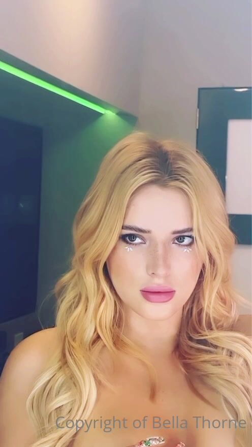 Bella Thorne Naked Topless Onlyfans Video Tape