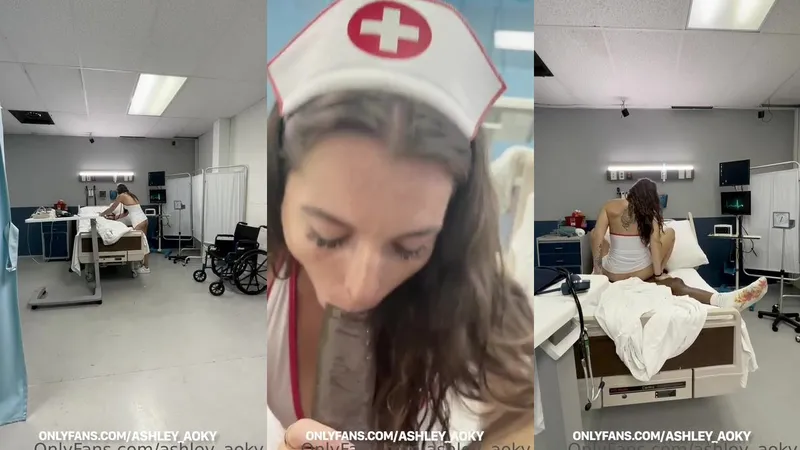 Ashley Aoky Horny Nurse Bangs Her Patient in Steamy Video