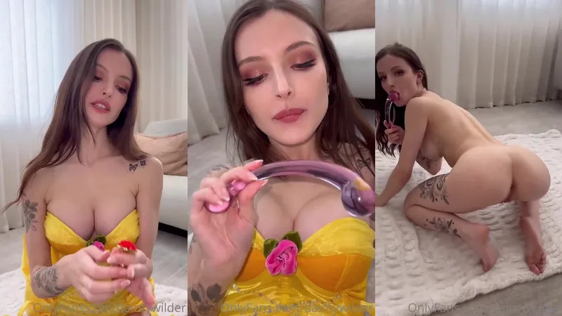 Wilder Dainty Teases with Naughty Anal Play in Leaked Video