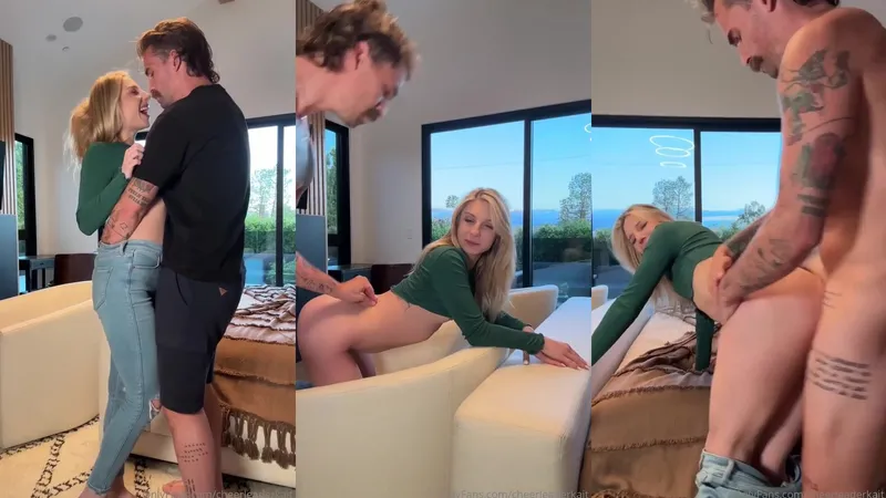 Kait The Cheerleader Teases Gags And Gets Plowed In Steamy Video