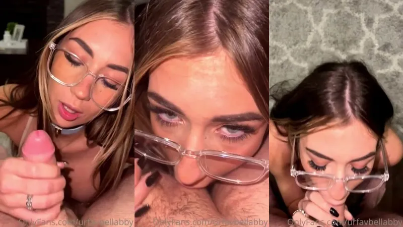 Noturhoneybb Teases in Leaked Facial Blowjob Video Exclusive