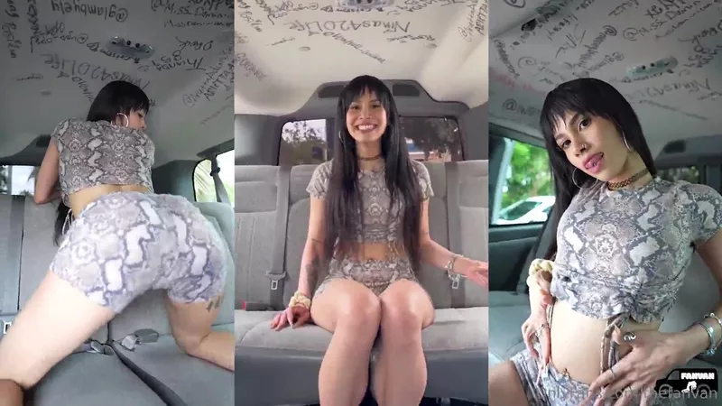 Ari Alectra Teases with a Sweaty BBC Pounding in FanBus Video