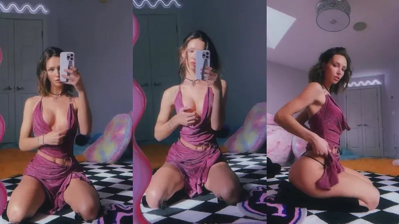 Rachel Cook Teases on Camera in Leaked Solo Video