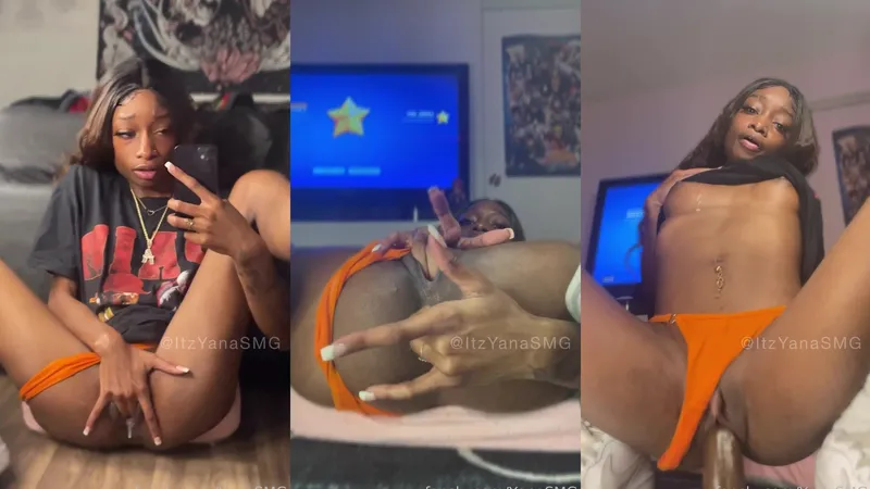 YanaSMG fucking her holes
