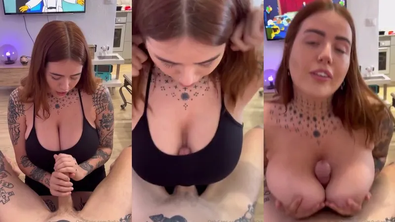 Lydiaghost BG Tease Titty Fucking Video Exposed