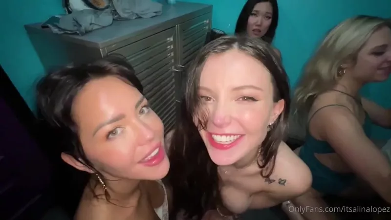 Dainty Wilder Alina Lopez Lucy Mochi & Cheerleader Kait In Naughty Fuck Fest Video Exposed