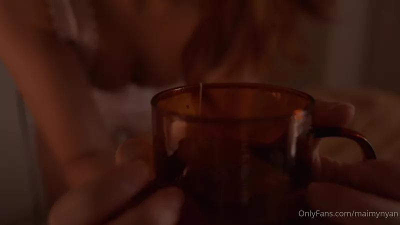 Maimy ASMR Tease & Slurp POV Leaked Video