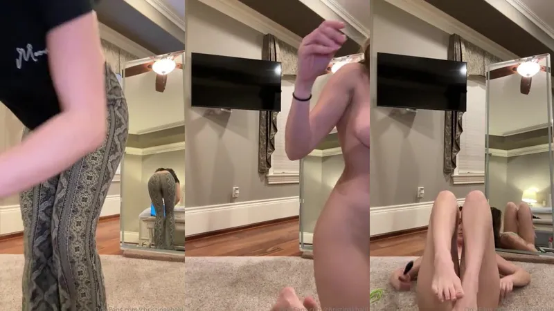 Christina Khalil Teases With Buttplug in Leaked Livestream Video