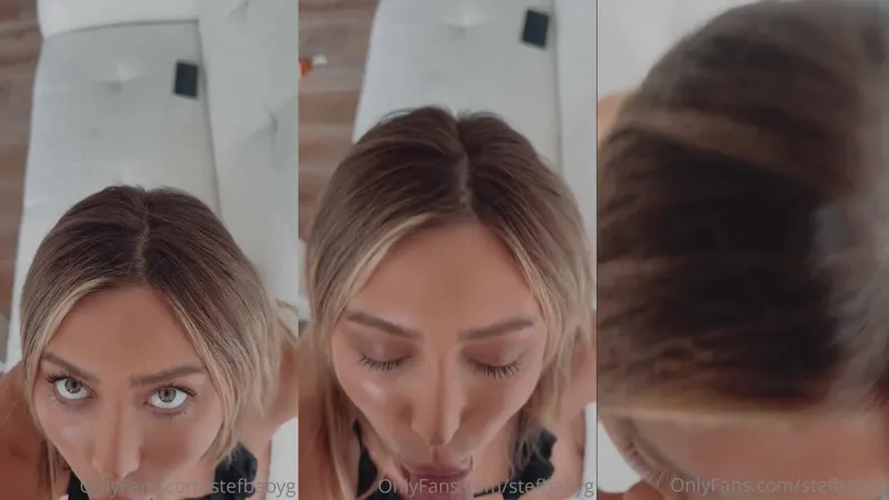 Stefanie Knight Teases Cock in Must-Watch Xmas Blowjob Video