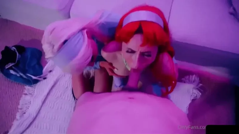 Bronwin Aurora Teases in Cosplay BBC Fuck Video