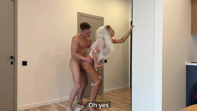 Bride To Be Abby Teases With Young Stud Again In Hardcore Wedding Day Affair Video