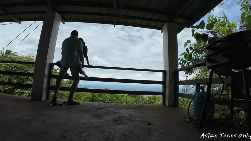 Daisy Doll Teases Outdoor Fuck n Rock in Raunchy Video