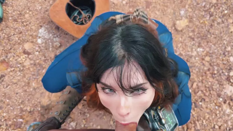 Sweetie Fox Teases in Must-Watch Fallout Cosplay Hardcore Vault Fuck Video