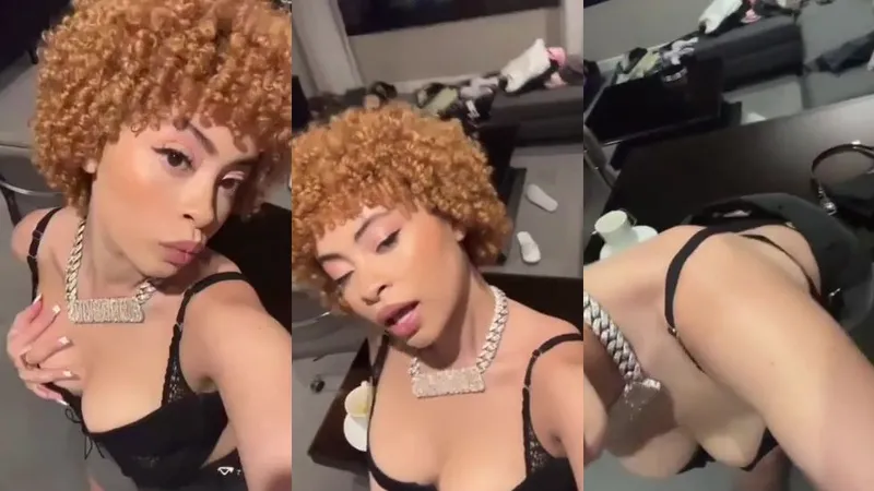 Ice Spice Teases Her Booty Bounce In Leaked Home Video