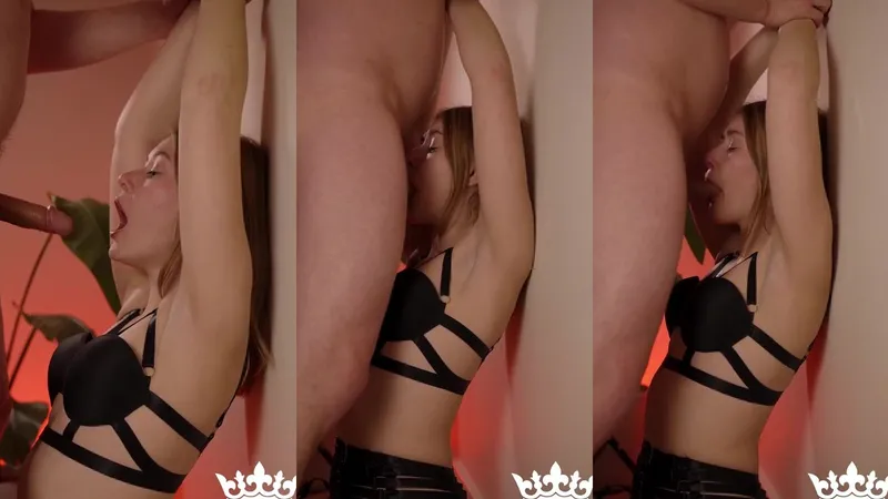 Princess Rae Teases with Messy BJ And Hard Throat Fucking in New Video