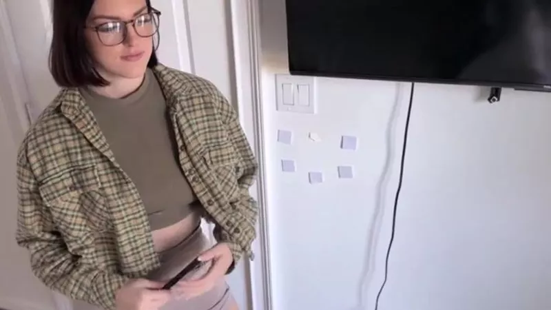 Stepsis Caught Teasing on Top Bunk Accidental Sex Video