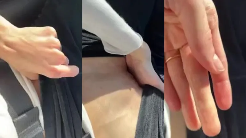 Avva Ballerina teases her wet pussy in public while riding Uber in amateur video