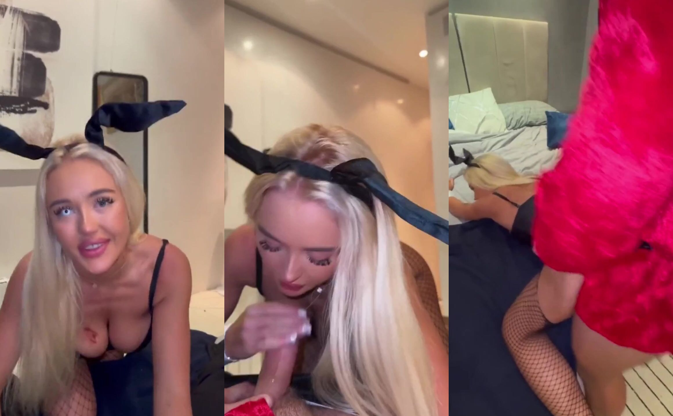 Must-Watch Belle Olivia Bunny Costume Fuck Video