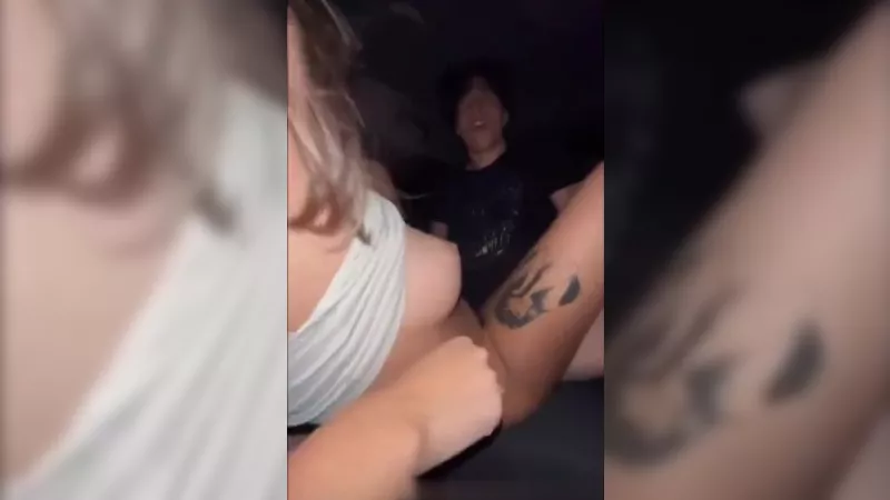 Gattouz0 gets Naughty in Car with Italian Stunner Gabyloves in Leaked Sex Tape Video