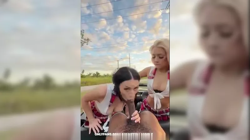 Auhneesh Nicole Schoolgirls Get Dirty In Leaked Threesome Fuck Fest Video