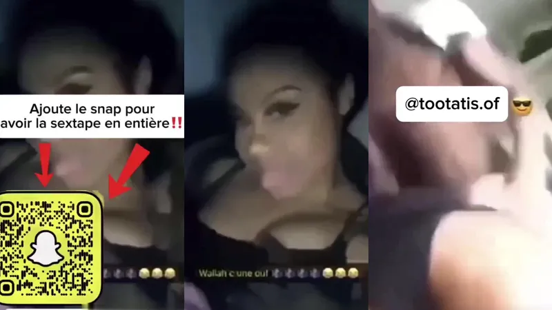 Tootatis Tease Twirls in Naughty Black Dress For French Baddie Ever Video Leaks