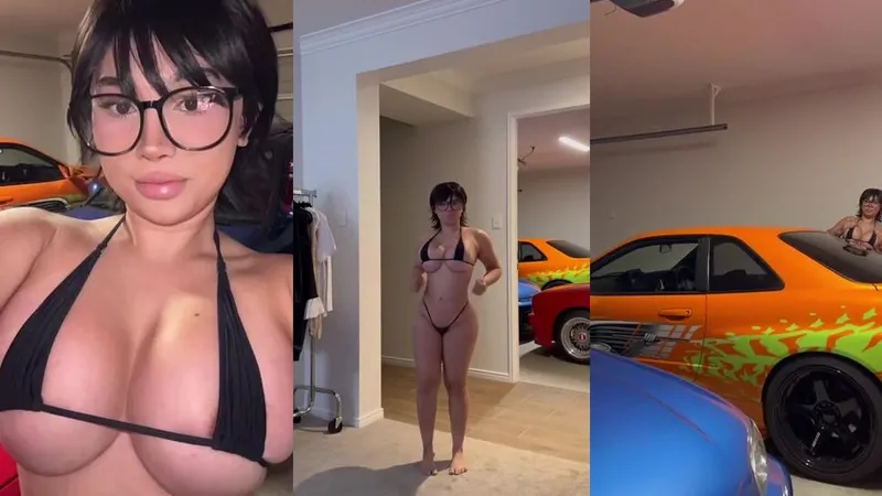 E30princess Teases Her Curves in a Tiny Bikini Video