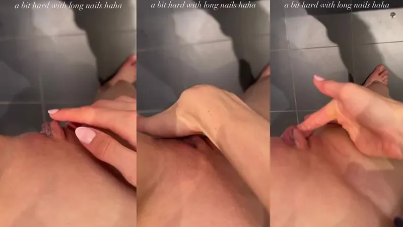 Avva Ballerina Video Teasing Her Dripping Wet Fingers While Masturbating