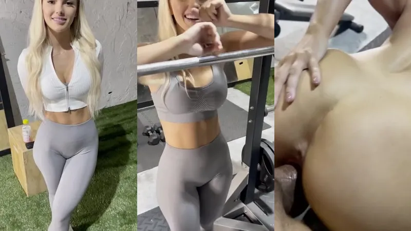 ScarlettKissesXO 03 Teases Her Gym Trainer in Leaked Fuck Video