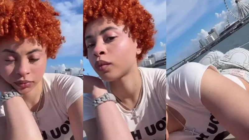 Ice Spice Teases Her Juicy Booty in Exclusive Dubai Leak Video