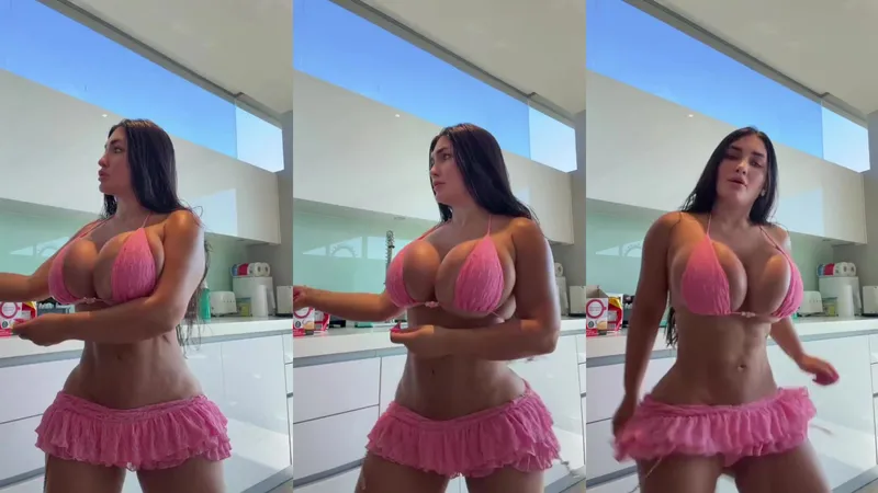 Dancing in the kitchen