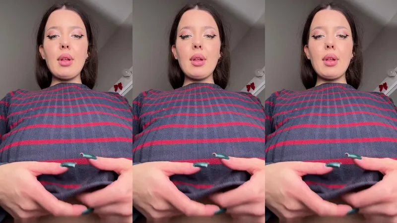 Very big teen tits on this chubby angel  Sub on my OF