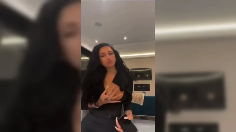Bhad Bhabie Live Nipple Slip Video Leaked