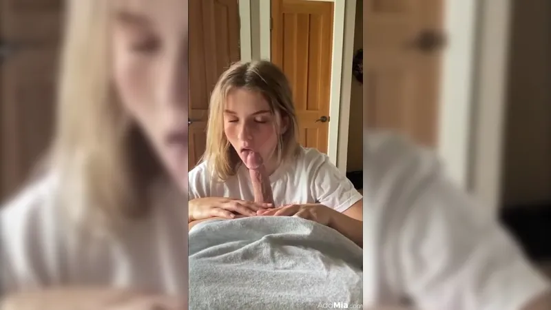 Mia Melano Xxx Surprise Blowjob Sextape Tape